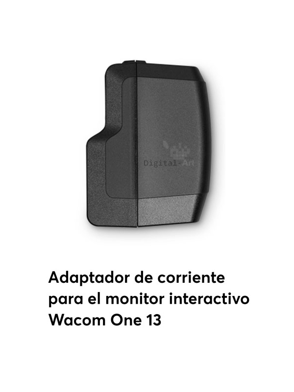 Adaptador de corriente para el monitor interactivo Wacom One 13